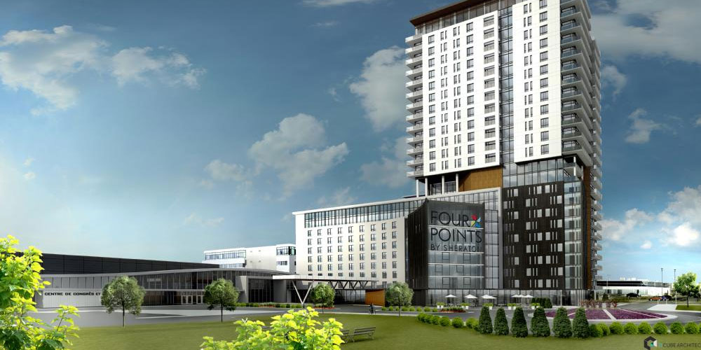 Hôtel Four-Points du Quartier Miscéo à Lévis