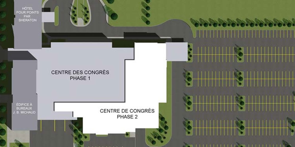 Plan de développement du Centre des congrès de Lévis