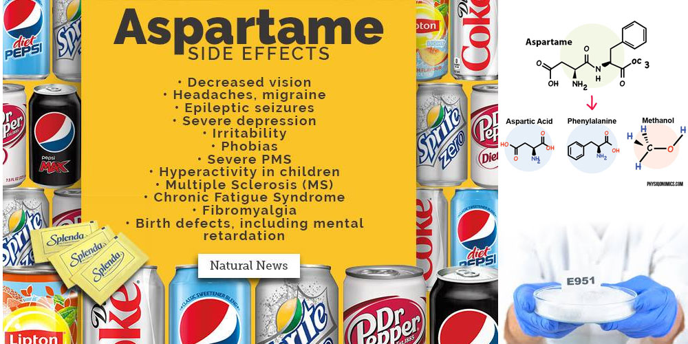 Effets secondaires de l'aspartame