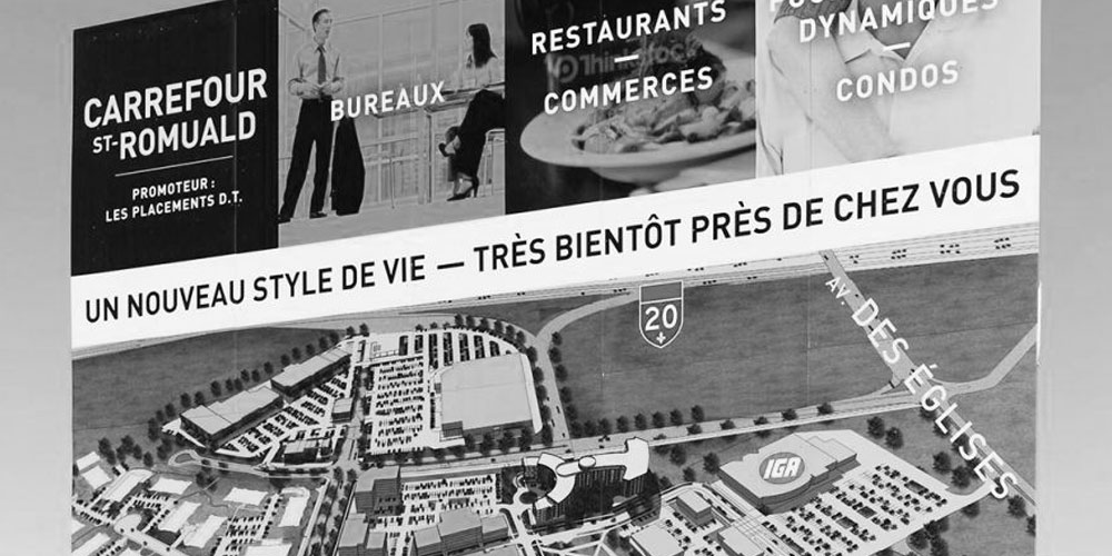 Le Carrefour St-Romuald à venir