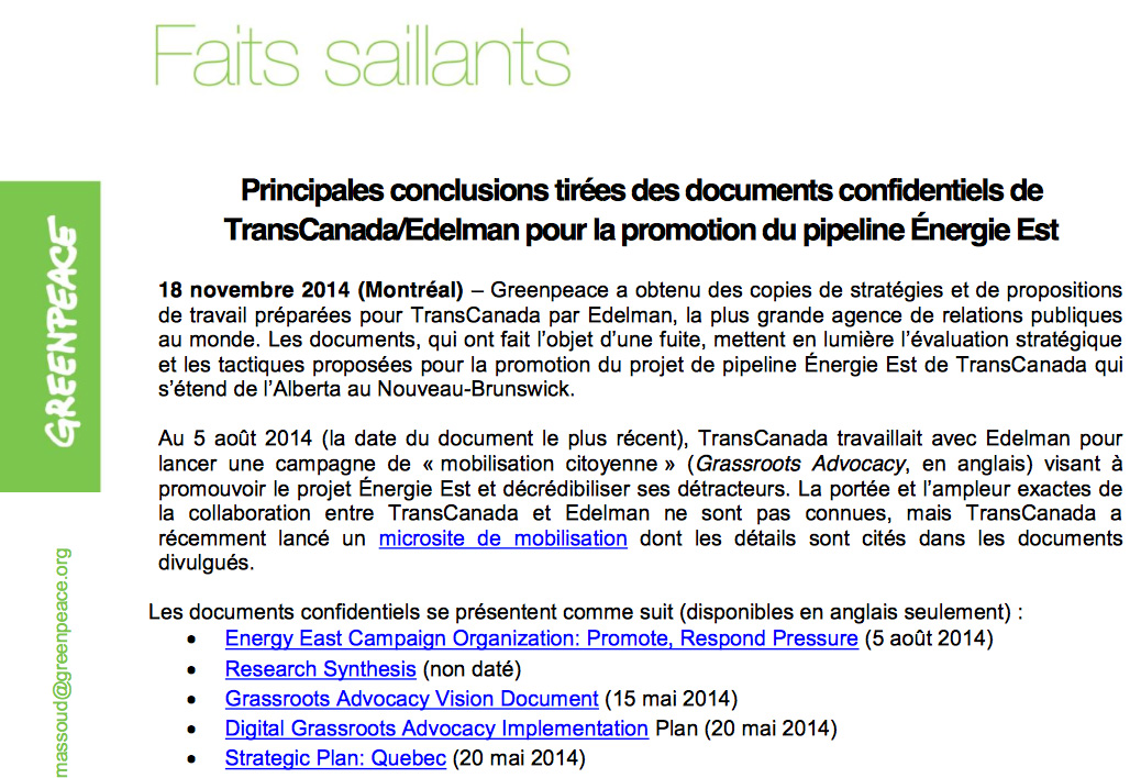 faits-saillants-greenpeace-edelman-transcanada