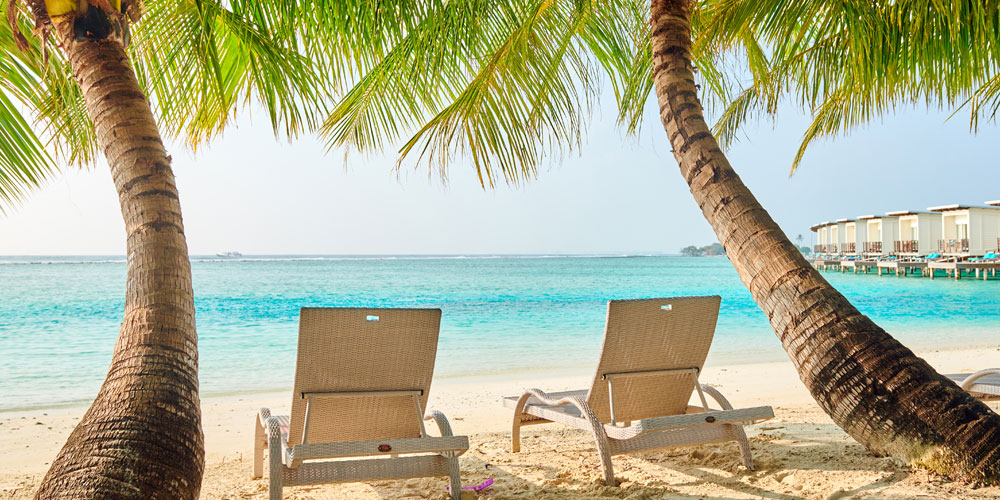 Plage sous les tropiques